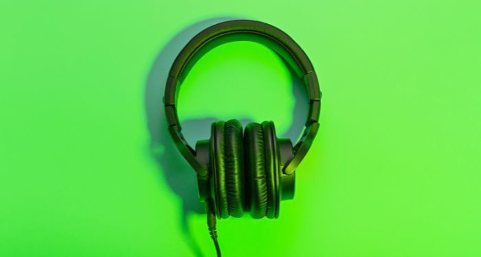 black headphones green background.jpg.optimal