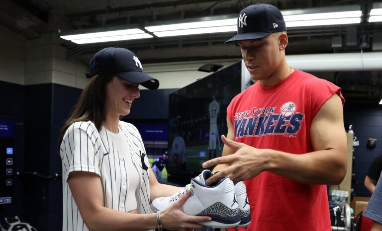 Caitlin Clark Aaron Judge