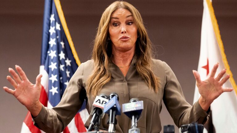 Caitlyn Jenner California Recall Campaign AP