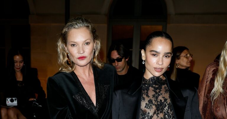 kate moss zoe kravitz