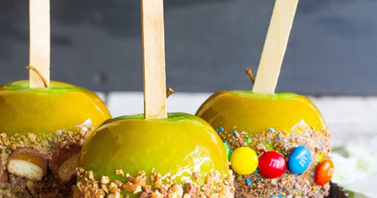 caramel apples mars chef louise