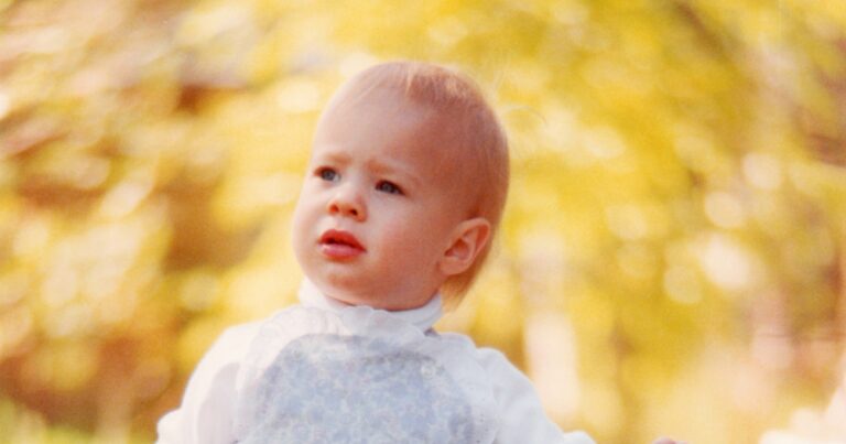 pretty blond toddler girl