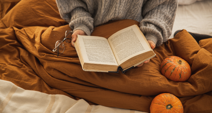 pumpkins and reading