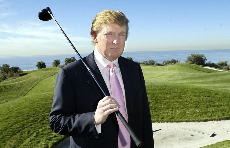 trump golf