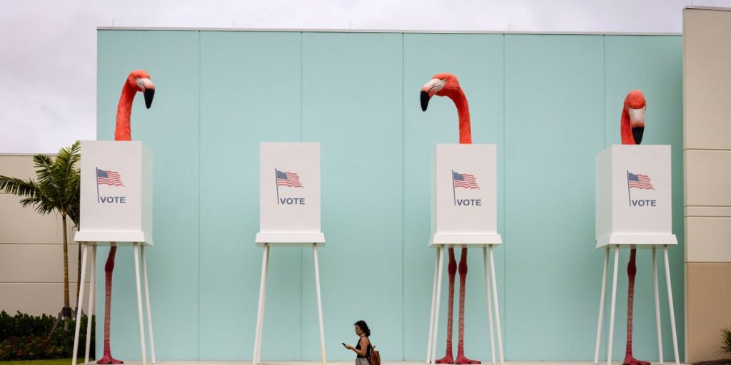 Election Day Voters 2024 Florida GettyImages 2182424781