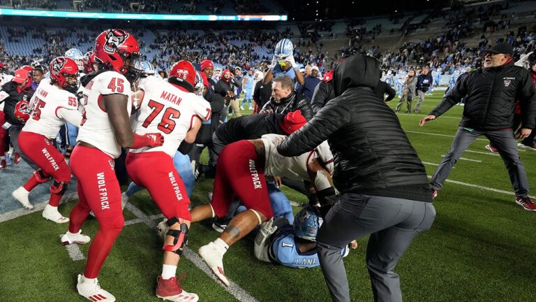 nc state unc brawl