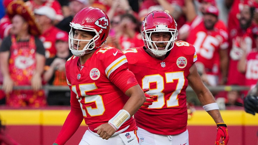 patrick mahomes travis kelce