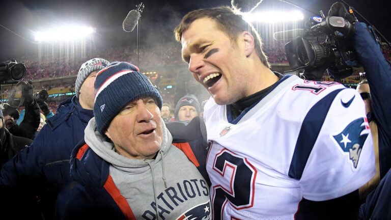 tom brady bill belichick