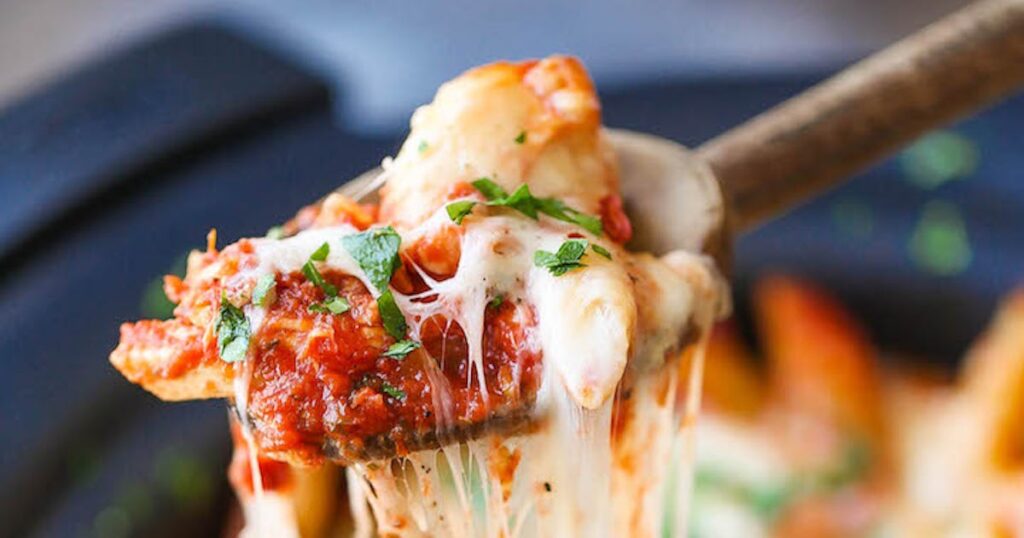 slow cooker chicken parmesan