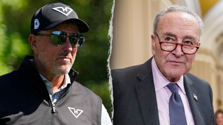 phil mickelson chuck schumer