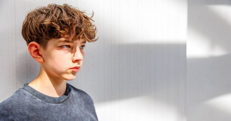 portrait of a teenage
